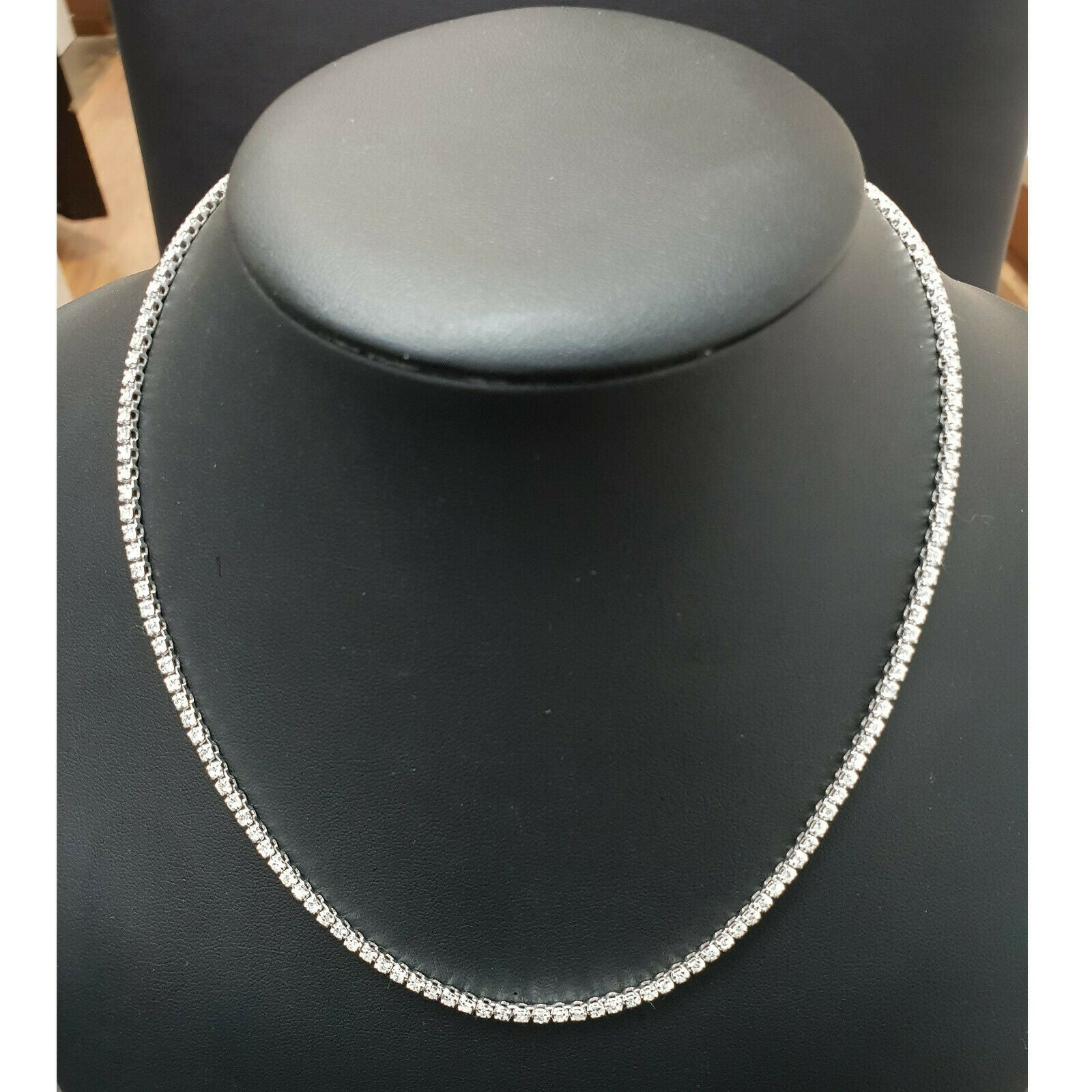 Diamond thin clearance necklace