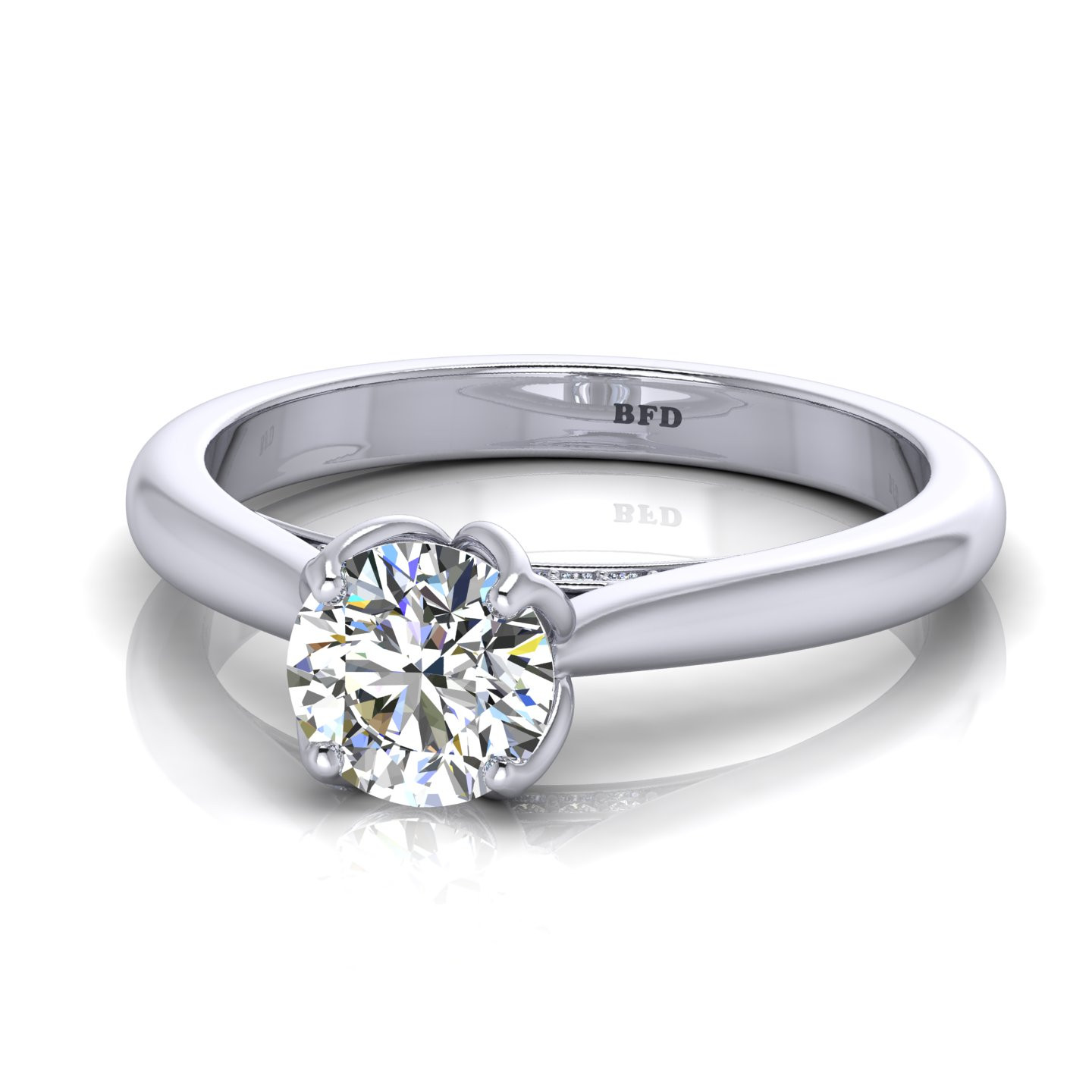 Round Diamond Engagement Ring