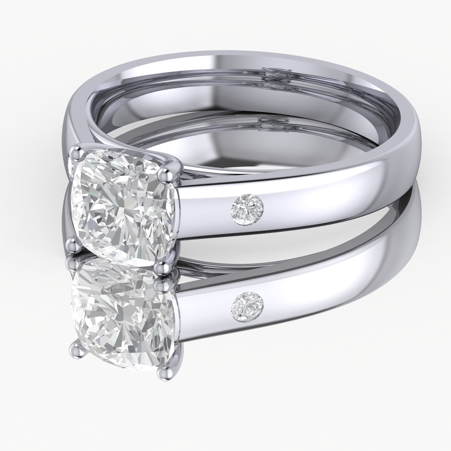 Cushion Diamond Engagement Ring