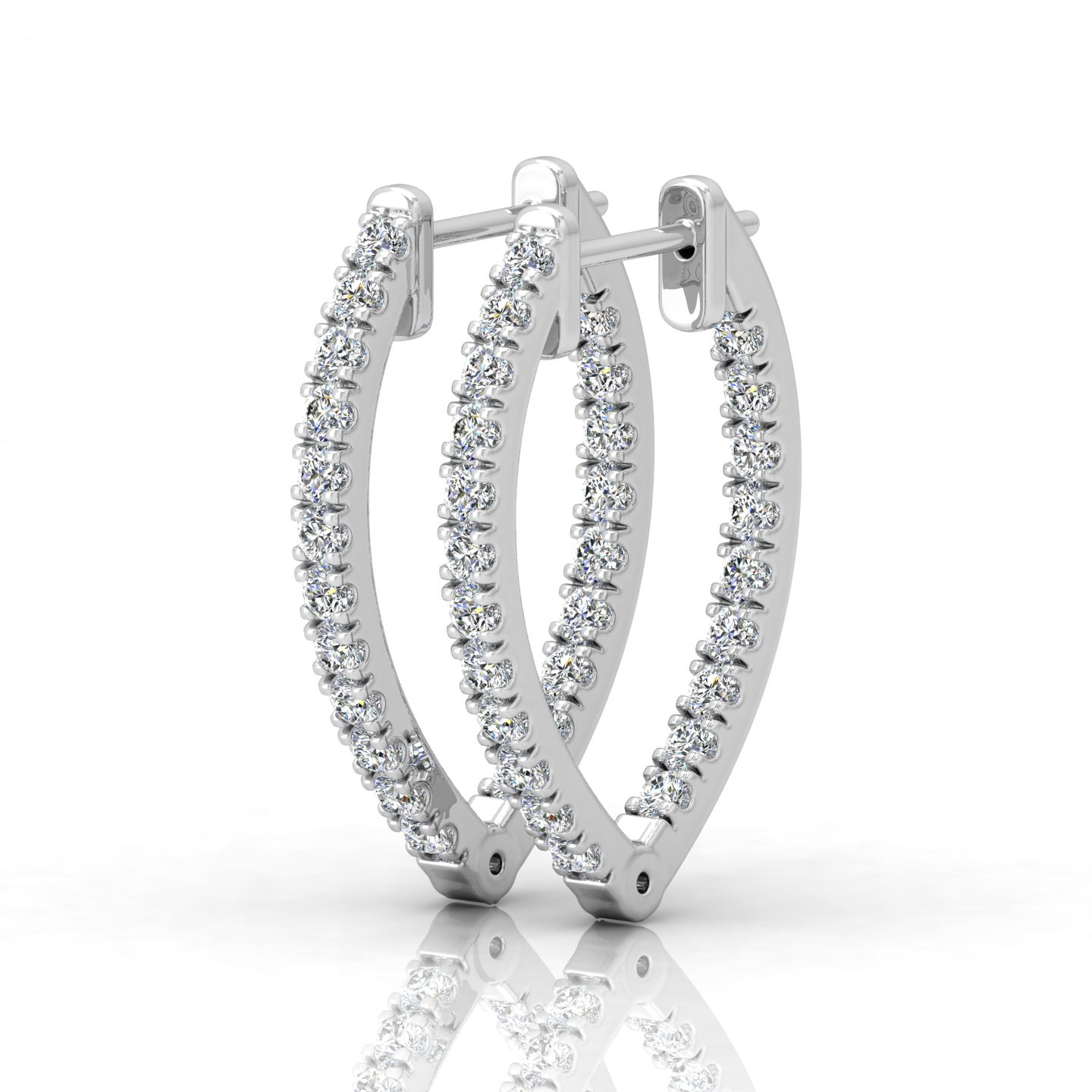 Special Design Simple Circle Colorful Square Zircon S925 Sterling Silver  One Diamond Hoop Earrings - China Silver Earrings and Sterling Silver  Earrings price | Made-in-China.com
