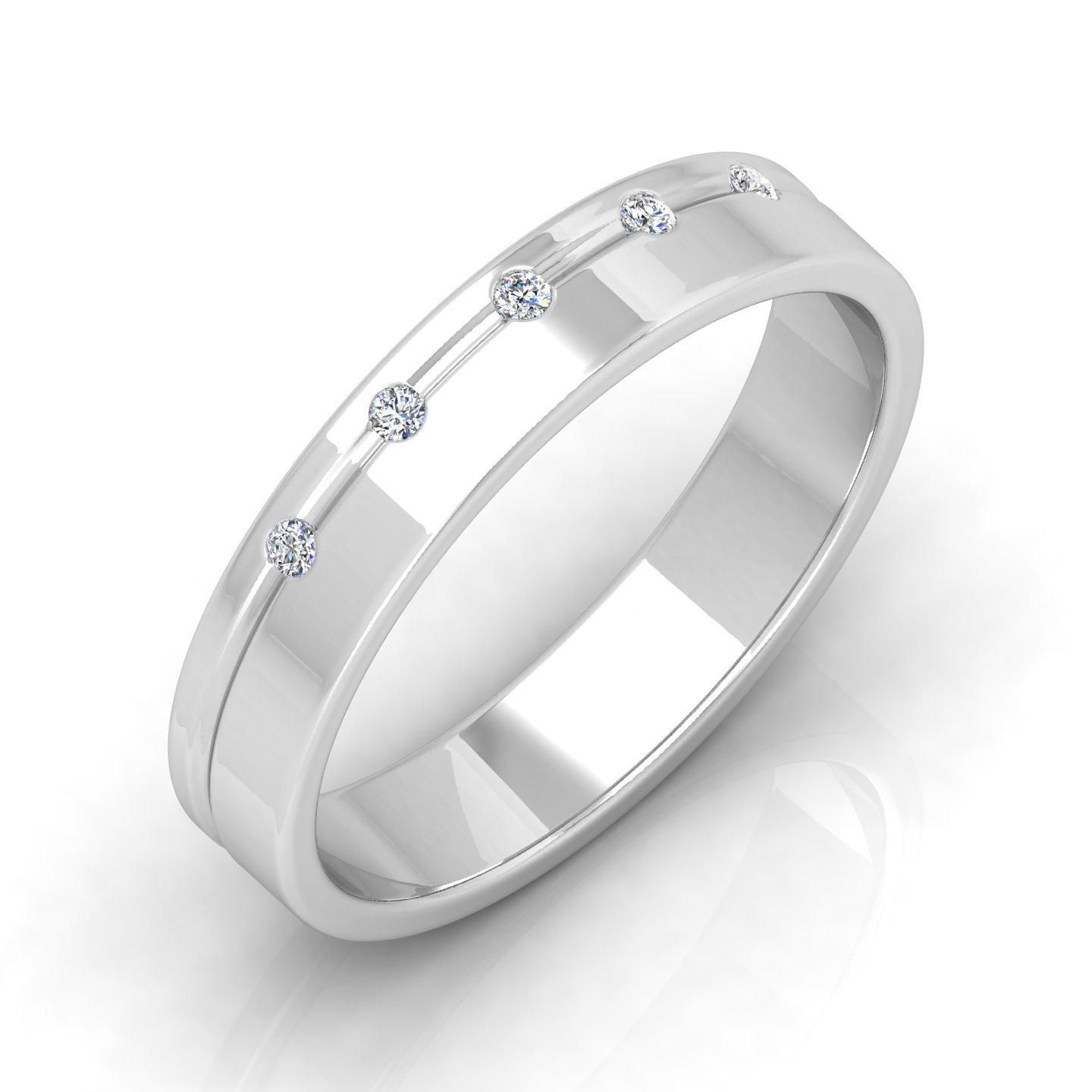 Diamond Heavy Mens Wedding Band Bands With Diamonds Big Mens