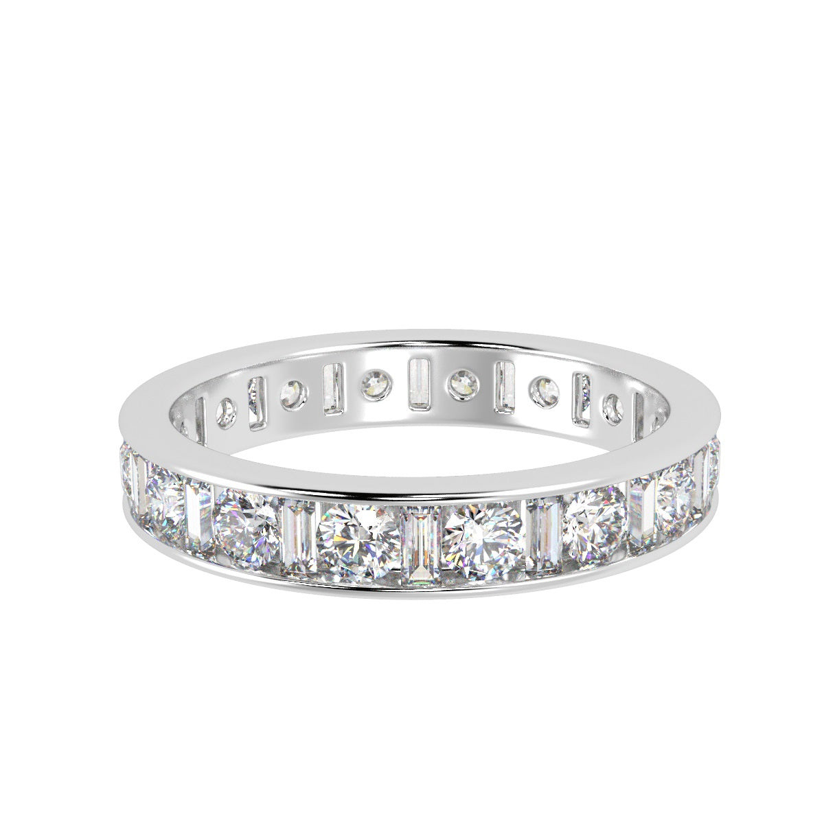 round baguette diamond ring products for sale