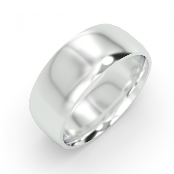 COURT SHAPE 7MM WEDDING RING