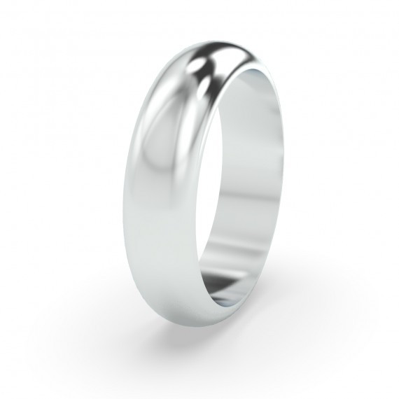 D SHAPE 2.5MM WEDDING RING