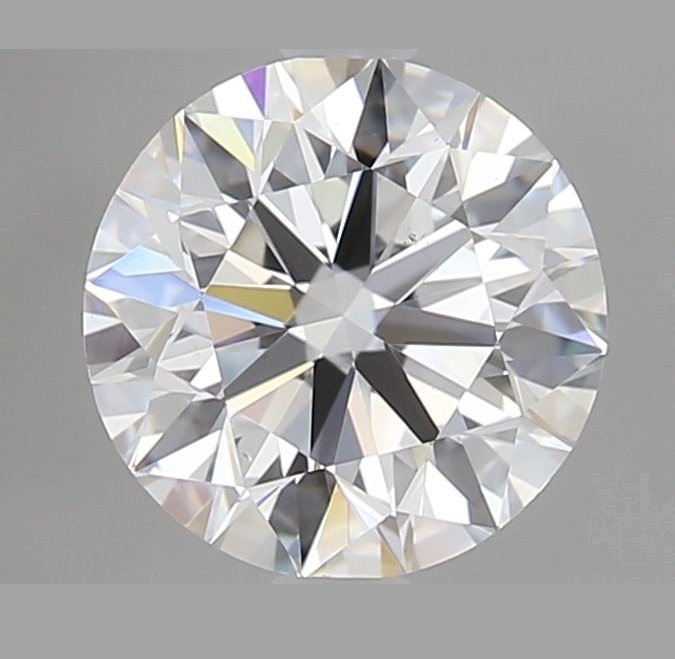 Round, 0.51 Ct., F, SI2, Excellent Cut Diamond